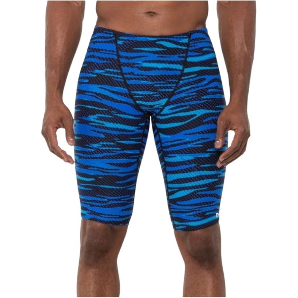 NWT TYR Men's Crypsis All-Over Jammer Swimsuit sz 30